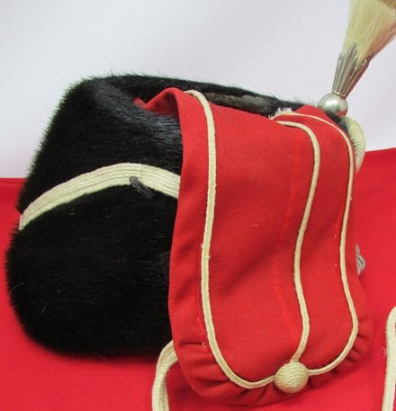  British Pre WWI, Enlisted, Buckinghamshire Yeomanry  (Royal Bucks Hussars) Busby — image 3