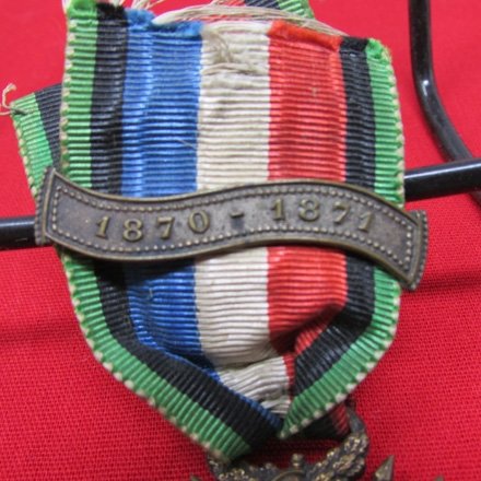  French Franco Prussian War Veterans Medal1870-1871 — image 4