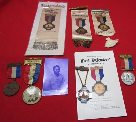  US Post Civil War, Pennsylvania 1st Defender Veteran Grouping — image 2