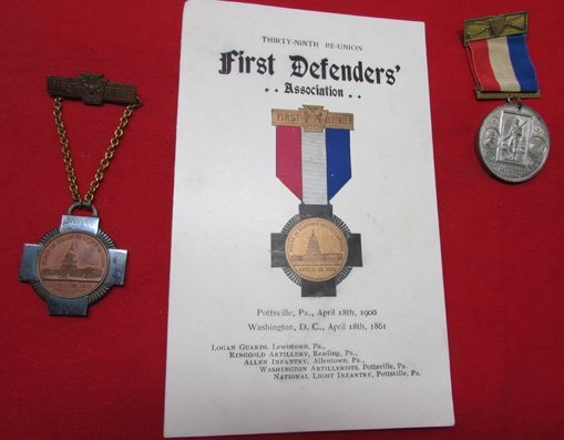  US Post Civil War, Pennsylvania 1st Defender Veteran Grouping — image 3