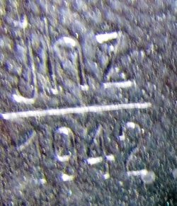  German WWII Black Leather Equipment Carrying Case 1942 — image 5