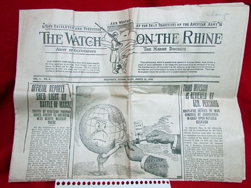  US WWI Identified Ephemera Lot, 3rd Division AEF, Utah Soldier — image 5