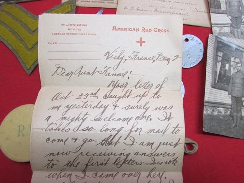  US WWI Doughboy Dog Tag, Paybook Lot, California Soldier, 40th Division — image 6