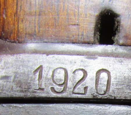  German WWI S98/05 Butcher Bayonet, 1920 Re-Issue, Bavarian Proof, 1917 — image 4