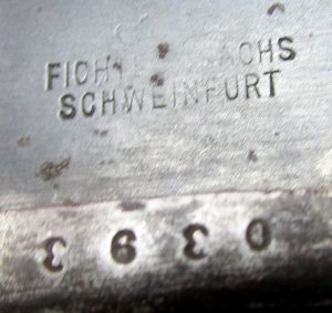  German WWI S98/05 Butcher Bayonet, 1920 Re-Issue, Bavarian Proof, 1917 — image 8
