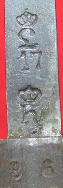  German WWI S98/05 Butcher Bayonet, 1920 Re-Issue, Bavarian Proof, 1917 — image 9