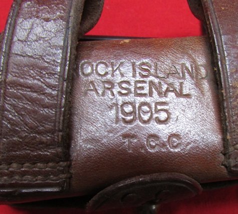 US Pre WWI, .38 Pistol Ammunition Pouch, RIA 1905 — image 3