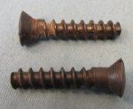German WWII K98 Mauser Butt Plate Screw Set
