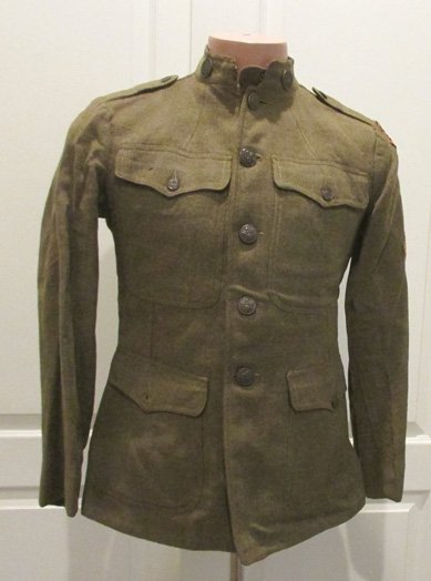  US WWI Army Enlisted Wool Tunic, Artillery Corporal, 27th Division — image 2