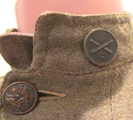  US WWI Army Enlisted Wool Tunic, Artillery Corporal, 27th Division — image 3