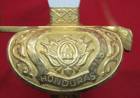  Honduran Military School Sword, German Made, W.K.C. — image 3