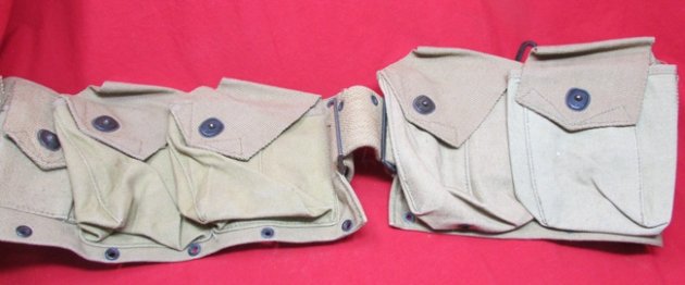  US WWI BAR 2nd Assistant Gunner's Belt, Plant Brothers 1918 — image 3