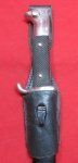 German WWII Wehrmacht Dress Bayonet & Frog, Horster