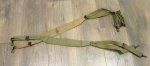 US WWII M1936 Suspenders, Mixed Color Canvas, Hinson 1942