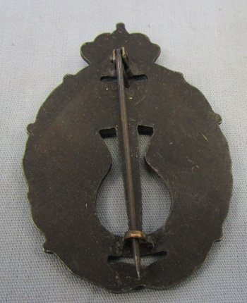  Italian WWII Air Force (Regia Aeronautica) Strategic Reconnaissance Badge, Silver Class — image 3