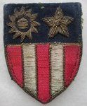 US WWII, China-Burma-India SSI, Uniform Removed, Theater Made