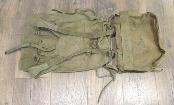 US WWII USMC P1941 Double Bag Knapsack — image 2