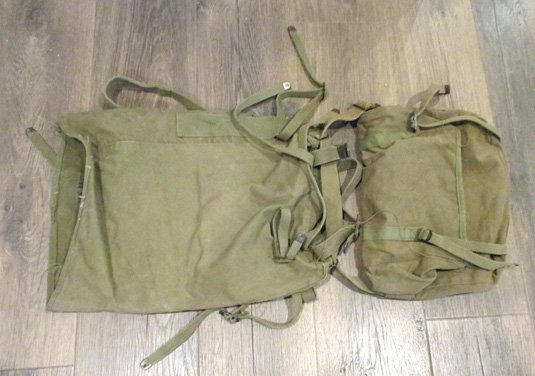  US WWII USMC P1941 Double Bag Knapsack — image 3