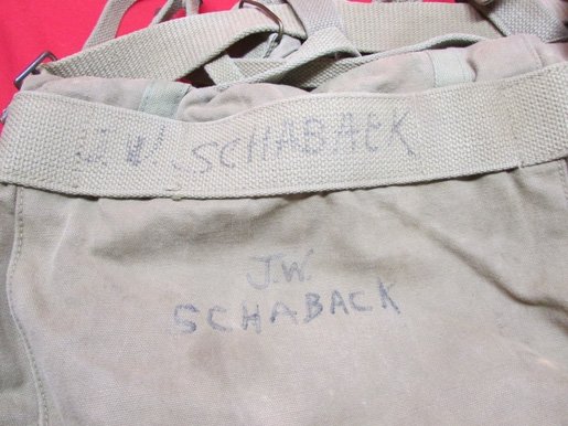  US WWII USMC P1941 Double Bag Knapsack — image 5