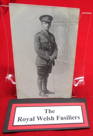  British WWI, RPC, Royal Welsh Fusilier Officer — image 2