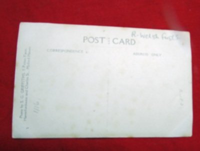  British WWI, RPC, Royal Welsh Fusilier Officer — image 4