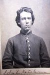 US Civil War Union Soldier CDV, Wounded Kennesaw Mt, 129th …