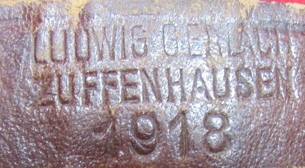  German WWI 1918 Dated Shovel Carrier, Finnish Re-issue — image 5