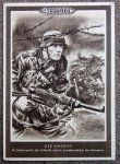 German WWII Postcard, Infanterie, MP-40