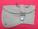 US WWI Dated Belt Hatchet Cover, MILLS 1918, Named