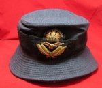 British WRAF Brimmed Service Hat with Kings Crown