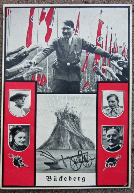  German WWII Postcard, Hitler Dankefest 1935 — image 2