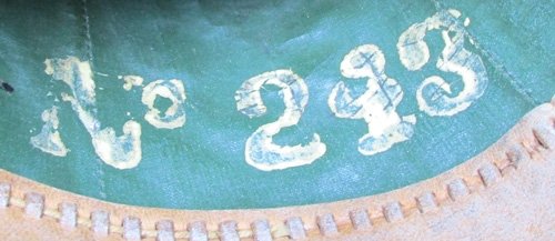  British WWII Cheshire Constabulary Police Helmet, Dated 1935 — image 8