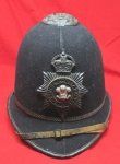 British WWII Cheshire Constabulary Police Helmet, Dated 1935
