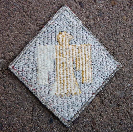  US WWII Army SSI, 45th Division Patch, OD Border — image 3