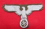 German WWII Eastern People's Sleeve Eagle, RMBO, Hold Mendoza