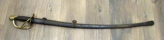  US Civil War M1860 Cavalry Sword, 1863 Manufacture — image 2