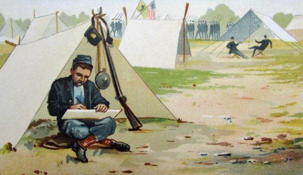  GR CONS. US Post Civil War Bits of Camp Life Book, GAR Dedication 1888 — image 6