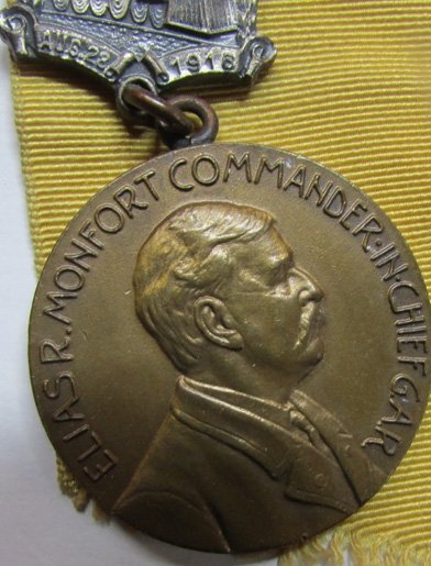  US Post Civil War, GAR National Encampment Representative Badge, Kansas City 1916 — image 5