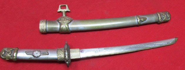  Japanese Post WWII Samurai Sword Letter Opener, High Quality — image 4