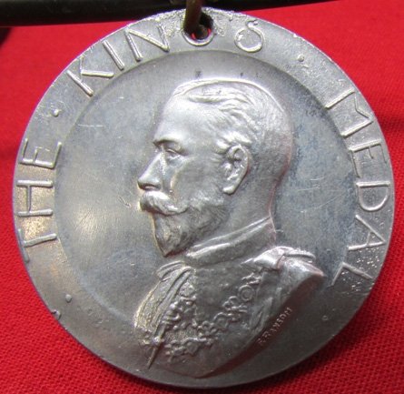  British Pre WWI, King's Attendance Medal, 1911, Named — image 3