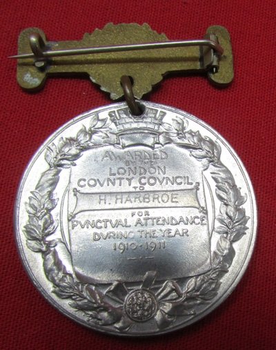  British Pre WWI, King's Attendance Medal, 1911, Named — image 5