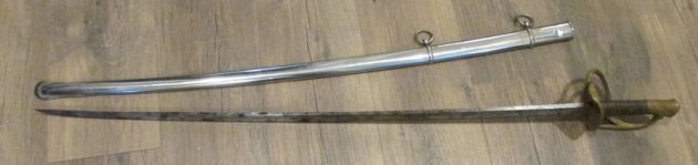  French 1822 Light Cavalry Sabre, Officers Model, Manceau Paris 1823 — image 10