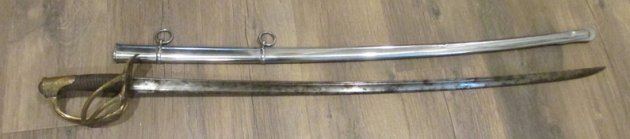  French 1822 Light Cavalry Sabre, Officers Model, Manceau Paris 1823 — image 9