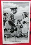 German WWII Postcard, Hitler Sudetenland Occupation, 1938