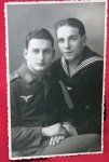 German WWII Postcard, Luftwaffe & Kriegsmarine, Kameraden