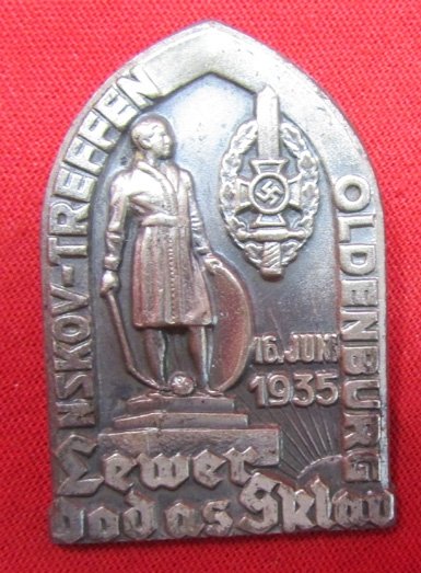  German WWII Tinnie, NSKOV Oldenburg 1935 — image 2