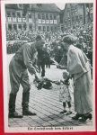 German WWII Postcard, Hitler's Birthday 1939, Bohman und Mahren