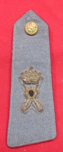  Italian WWII Army Motorized Infantry Officer Shoulder Board, Single — image 2