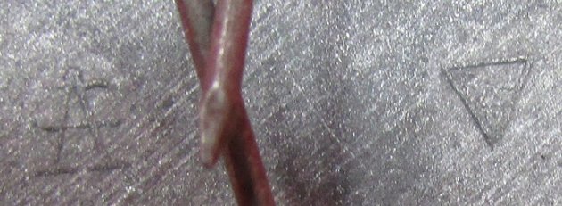  German WWII RAD Enlisted Metal Hat Insignia — image 4