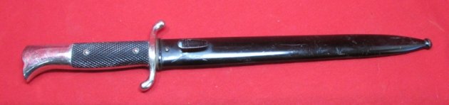  German WWII Fireman's Bayonet, Paul Seilheimer Mfg. — image 2